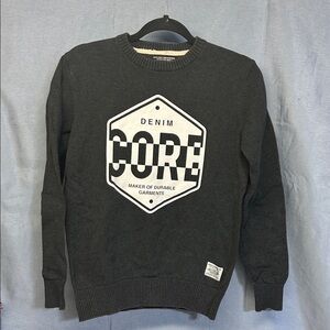 Jack & Jones Dark Gray Crewneck Sweater